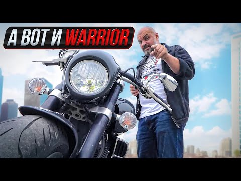Чем крут Yamaha XV1700 Warrior? Средний брат в семействе круизеров Ямаха #МОТОЗОНА #166