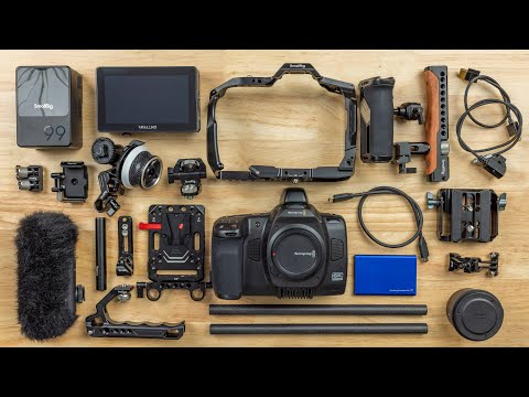 Blackmagic 6K Full Frame - Video Rig & Battery Solutions