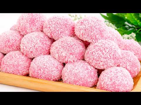 In 8 minutes! These cookies melt in your mouth! The best delicious cookie recipes!