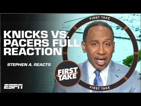 30% chance?! Stephen A. ISN’T LETTING THIS SLIDE from JWill about Knicks vs. Pacers 🍿 | First Take