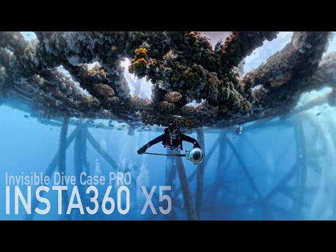 Insta360 X5 Underwater Review - with the Invisible Dive Case Pro