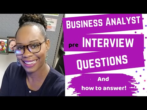 Business Analyst Job Interview Questions and How to Answer