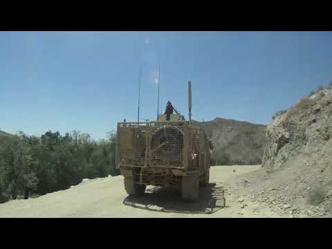 How Real Is War? Raw Footage From Two Trucks Behind Me.