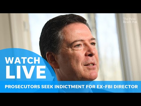 Live: US prosecutors to seek indictment of James Comey