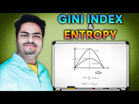 Gini Index and Entropy|Gini Index and Information gain in Decision Tree|Decision tree splitting rule