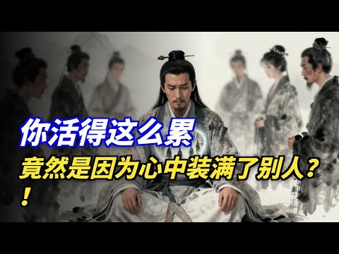 莊子:你活得這麼累,隻因心中裝滿了“別人”! #莊子 #自我 #內耗 #人生哲學