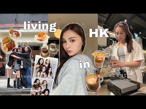 living in hong kong: working as a barista, 6AM routine & life in my 20s
