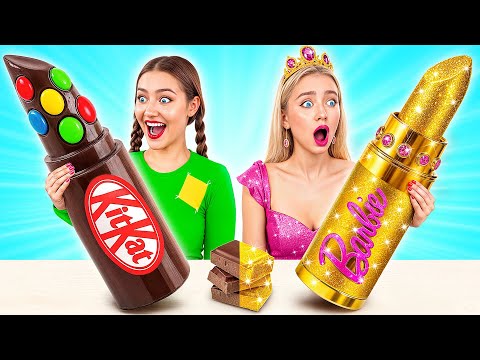 Real Food vs Chocolate Food Challenge | Who Wins the Cooking War by Multi DO Challenge