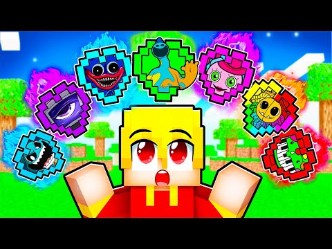 Minecraft, But I Have POPPY PLAYTIME Hearts!