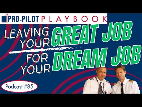 Pursuing Dreams: Swapping Your Great Job for Your Dream Job // #85
