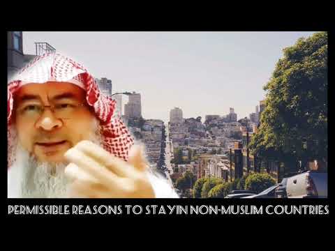 What are permissible reasons one can stay in Non-Muslim Countries? | Sheikh Assim Al Hakeem
