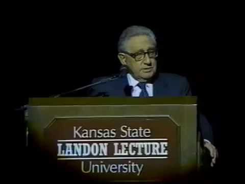 Landon Lecture | Henry Kissinger