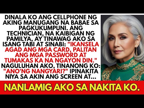 Llevé el celular de mi nuera a reparar. El técnico me dijo: “¡Cancela tus tarjetas y huye!”