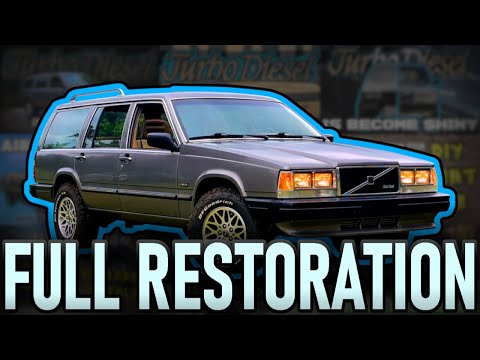 Three Years in 50 Minutes: The Jurbodiesel Wagon - Diesel Volvo 740 Wagon Full Build