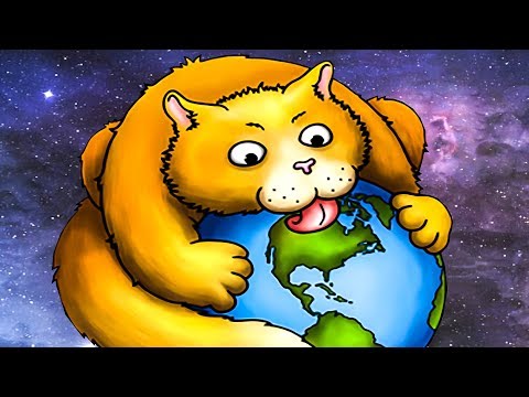 Суровый КОТИК РОБОТ съел город. ИГРА Tasty Planet Forever #1 на Игрули TV