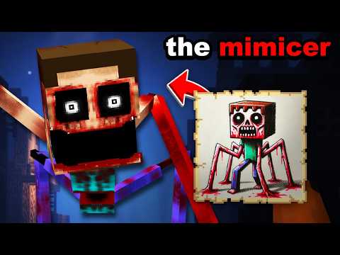 I Made YOUR Scary Drawings into Mobs to Fool My Friend