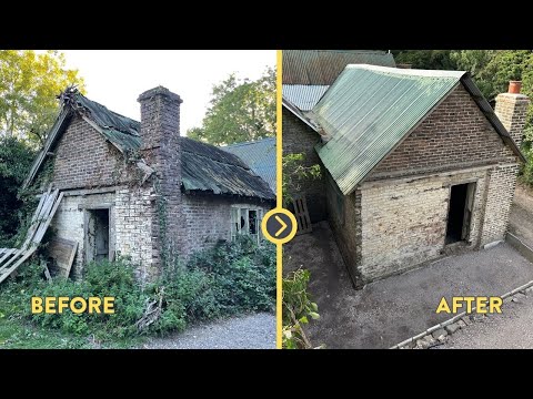Abandoned 100 Year Old Workshop Renovation - Groundworks