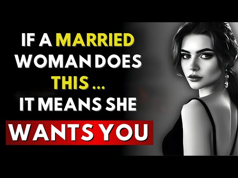 Signs a MARRIED woman is ATTRACTED to you| Stoicism