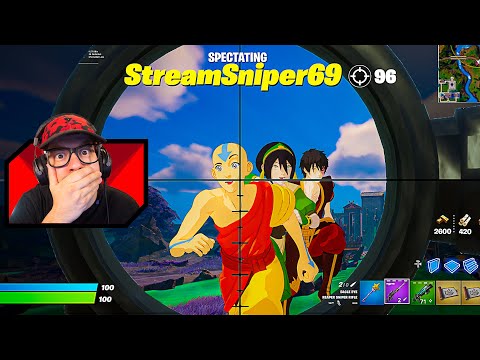 My Stream Sniper DOMINATED My Games! (Fortnite)