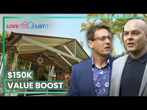 Renovation Adds $150K To Home Value! | Love It Or List It Australia