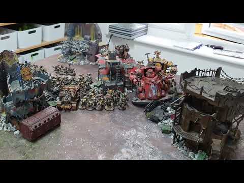 Orks vs World Eaters, 10th edition Warhammer 40k battle report