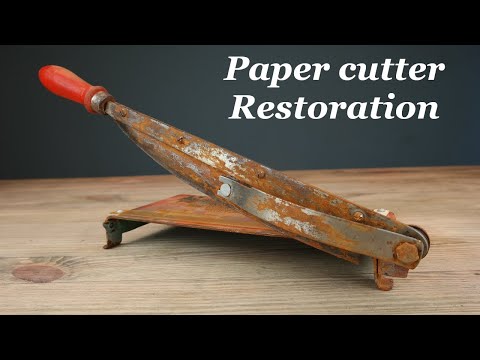 Paper and photos cutter - Restoration