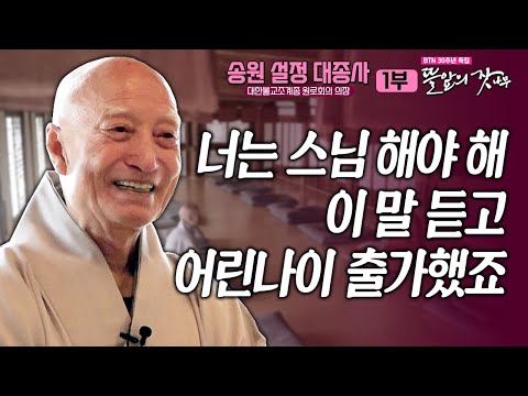 "쟤는 과거에도 중이었다, 스님으로 만들어라" 그래서 출가했죠 | 뜰앞의 잣나무 11화 조계종 명예원로의원 송원 설정 대종사✨BTN 30주년 특집 큰스님께 듣는 인생🙏 #설정스님