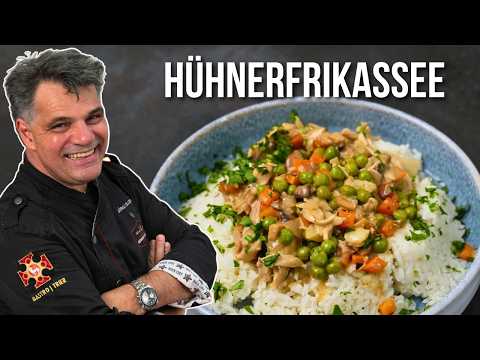 Hühnerfrikassee wie wir es lieben!  So gelingt sie richtig gut | Genuss Manufaktur Trier