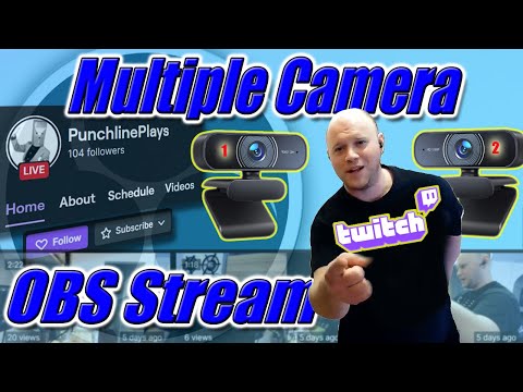 Multiple Camera Twitch Stream Set Up on OBS