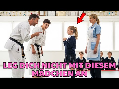 Ein Schwarzgurt forderte die Tochter der Putzfrau heraus ihr erster Schlag schockierte das Dojo.