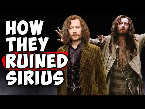 Sirius Black: Books vs Movies