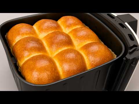 Miracles in the AIR FRYER! Fluffy pastries for breakfast! Super tasty sweet buns