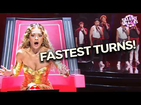 The Most Instant Turns in the History of The Voice 😱