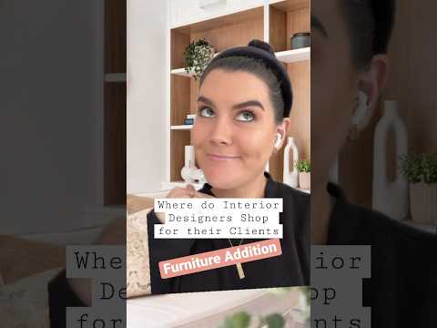 Where do InteriorDesigners Shop for their Clients… Furniture Addition #interiortips #interiorshops