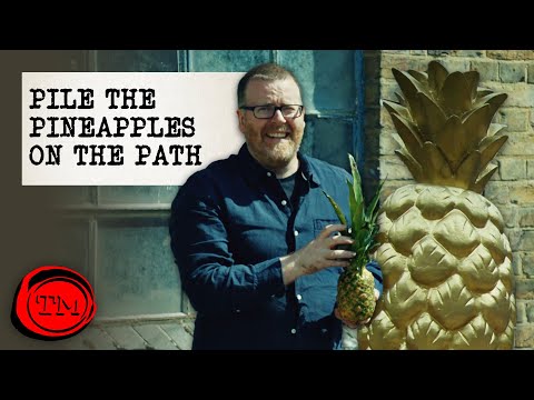 Pile the Pineapples on the Path | Full Task | Taskmaster
