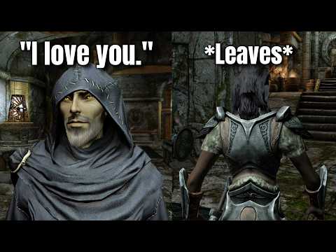 Skyrim's REALLY stupid Romance Quests.