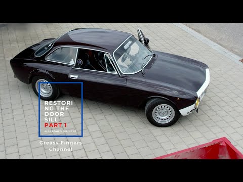 Restoring the Door Sill, Part 1 - Alfa Romeo GT