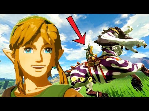 We Actually TAMED A Lynel in BotW. Here's What Happened.
