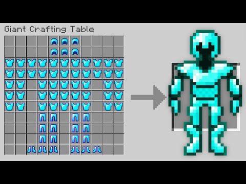 Minecraft, But Crafts Are GIANT!