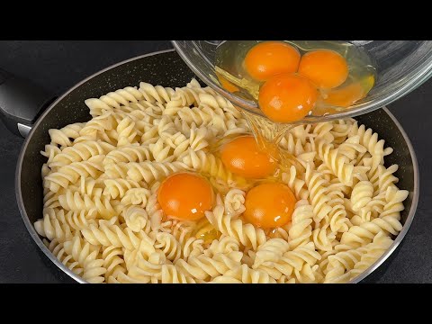 Haben Sie Eier und Nudeln zu Hause? Das alte Rezept meiner Oma ist genial!
