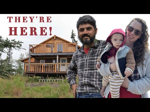 Moving my Wife and 7 Kids Into Our Off Grid Cabin in Alaska