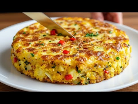 Du hast 1 Zucchini und 2 Eier! Meine spanische Mutter hat mir dieses Rezept beigebracht!