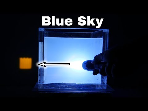 Why Is The Sky Blue? Easy At-Home Experiment