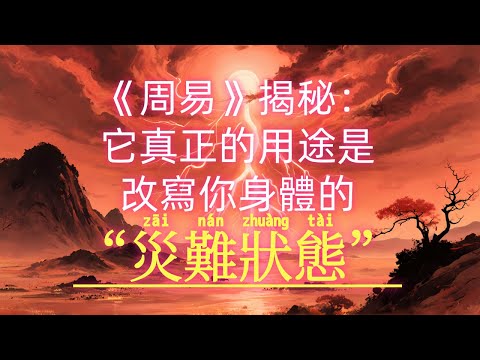 《周易》揭秘：它真正的用途，是改寫你身體的“災難狀態”。#國學智慧 #養生 #周易 #能量提升 #自我提升 #停止內耗 #精力管理 #中醫養生 #國學 #男性成長