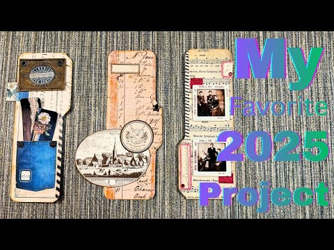 This Is My Number 1 Favorite Project of 2025 #papercraft #junkjournalideas
