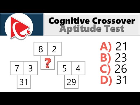 How to Pass COGNITIVE CROSSOVER APTITUDE TEST - Questions and Answers with Solutions