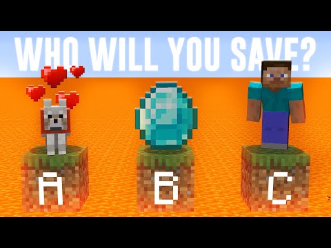 100 Minecraft Scenarios You MUST Choose Between