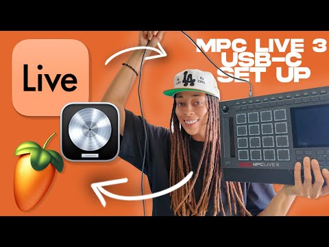 MPC Live 3 USB-C Setup | Connect & Record Audio/MIDI Tracks in Any DAW (Ableton, Logic, FL Studio)