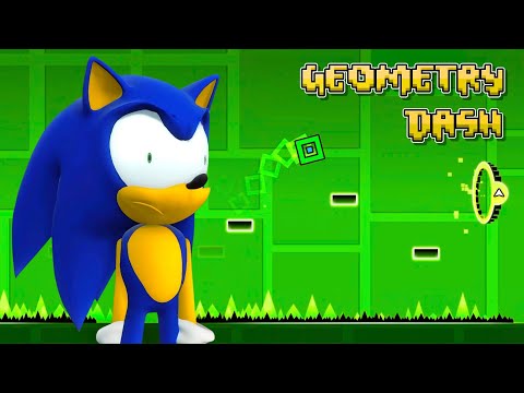 Sonic Plays GEOMETRY DASH (PART 2)