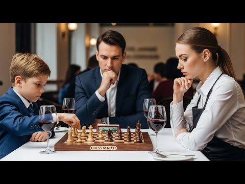 Millionaire Dad Sees Waitress Playing Chess with His Son — Then Offers Her a Life-Changing Deal